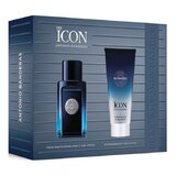 Antonio Banderas The Icon Set cadou, Eau de toilette 50ml + Aftershave balm 75ml