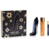 Carolina Herrera Good Girl Set cadou, Apă de parfum 80ml + Ulei de corp 100ml + Roll-on 10ml