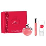 Nina Ricci Nina Set cadou, apa de toaleta 80ml + lotiune de corp 75ml + apa de toaleta roll-on 10ml