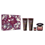 Set cadou Versace Crystal Noir, apa de parfum 90 ml + lotiune de corp 100 ml + gel de dus 100 ml + apa de parfum 5 ml