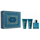 Versace Eros Set cadou, Apă de toaletă 50ml + Gel de dus 50ml + Balsam după bărbierit 50ml