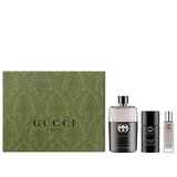 Set cadou Gucci Guilty Pour Homme, Apă de toaletă 90ml + Apă de toaletă 15ml + Deostick 75ml