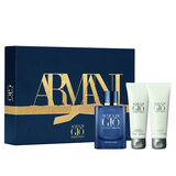 Giorgio Armani Acqua di Gio Profondo Set cadou, apa de parfum 75ml + gel de dus 75ml + balsam dupa ras 75ml