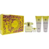 Versace Yellow Diamond Set cadou, Apă de toaletă 90ml + Loțiune de corp 100ml + Gel de dus 100ml + Apă de toaletă 5ml