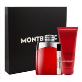 Mont Blanc Legend Red Set cadou, Apa parfumata 100ml + Apa parfumata 7.5ml + Gel de dus 100ml