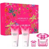 Versace Bright Crystal Absolu Set cadou, Apă de parfum 90 ml + Lapte de corp 100ml + Gel de dus 100ml + Apă de parfum 5ml
