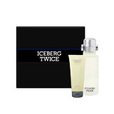 Iceberg Twice pour Homme Set cadou, Apă de toaletă 125 ml + Gel de dus 100 ml
