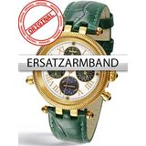 Perigaum Replacement Strap in Green for Millennium Ladies P-0606-GGR Gold Clasp