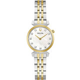 Bulova 98P202 Regatta diamond watch (11) ladies 24mm 3ATM