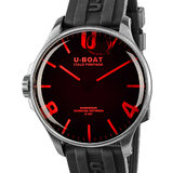 U-Boat 8465/B Darkmoon Red SS 44mm 5ATM