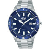 Lorus RX313AX9 solar Mens Watch 43mm 10ATM