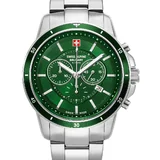 Swiss Alpine Military 7089.9134 Chronograph Mens Watch 44mm 10ATM