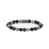 Rebel & Rose Bracelet Mix Brown 925 RR-8S007-S-L mens
