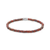 Rebel & Rose Bracelet Glass Rocks Red Jazz RR-40117-S-L Unisex
