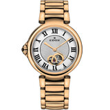 Edox 85025-37RM-ARR LaPassion Automatic Ladies Watch 33mm 5ATM