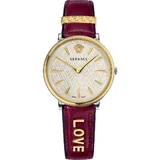 Versace VBP020017 V-Circle Ladies Watch 38mm 5ATM