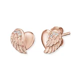 Engelsrufer Ear Studs Heart Wings ERE-LILHEARTWING-STR