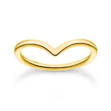 Thomas Sabo Ladies Ring TR2393-413-39-56 V-shape size 56