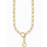 Thomas Sabo KE2192-414-14 Ladies link necklace with two ring clasps, adjustable
