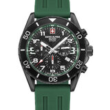 Swiss Alpine Military 7029.9874 Raptor Chronograph Mens Watch 42mm