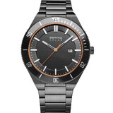 Bering 14443-779 Mens Watch Solar Watch 43mm 10ATM