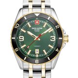 Swiss Alpine Military 7034.1148 Mens Watch Sierra two tone black 42mm 10ATM