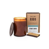 KOBO Woodblock Candle Lumanare parfumata Stoneflower (15 oz / 425 g)