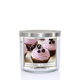 Lumânare Kringle TUMBLER Lumânare parfumată cu 3 fitiluri Blackberry Buttercream 411g
