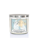 Lumânare Kringle Lumânare parfumată cu 3 fitiluri TUMBLER Sandalwood & Cade (411g)