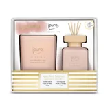 lumânare ipuro Essentials Time for a Hug + difuzor în cutie cadou 125g / 50ml