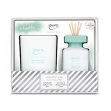 ipuro Essentials Time to Be lumânare + difuzor în pachet cadou 125g / 50ml