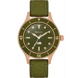 Bulova 98A324 MIL-SHIPS Bronze green - Ceas bărbătesc