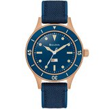Bulova 98A325 MIL-SHIPS Bronze blue - Ceas bărbătesc