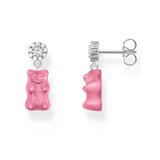 Thomas Sabo H2330-052-9 Ohrstecker mit pinken Goldbären silber Damen