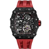 Tsar Bomba TB8209CF-02 Mens Watch Elementar Carbon Fiber Automatic 44mm 5ATM 