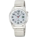 ETT Eco Tech Time EGS-11711-12Z Mens Watch Radio-controlled Solar Drive Basic 41mm 5ATM 
