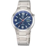 ETT Eco Tech Time EGT-11709-32M Mens Watch Radio-controlled Solar Drive Everest Gents Titan 41mm 5ATM 