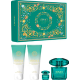 Versace Crystal Emerald Set cadou, Eau de parfum 90ml + Eau de parfum 5ml + Body lotion 100ml + Shower gel 100ml