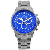 Louis XVI LXVI1827 Mens Watch Palais Royale 2.0 Diamond Chronograph 43mm 10ATM 