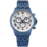 Louis XVI LXVI3681 Mens Watch Aramis Frosted 2.0 Diamond Chronograph 43mm 5ATM 