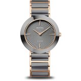 Bering 11435-768 Ladies Watch Diamond Ceramic 35mm 3ATM 