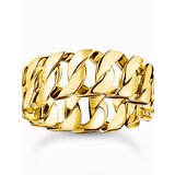 Thomas Sabo TR2497-413-39-62 Unisex Ring - Wide gold-plated chain links