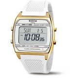 Boccia 3738-04 Mens Watch Titanium Digital Chronograph 37mm 5ATM 