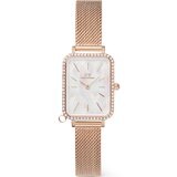 Daniel Wellington DW00100748 Ladies Watch Quadro Charm Bezel 26mm 3ATM