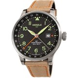 Kienzle 1822 KG423A Herrenuhr Reisen GMT 45mm 10ATM