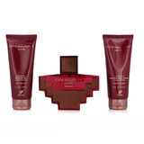 Afnan Ornament Purple Allure Set cadou Parfumovaná voda 100 ml + Gel de dus 100 ml + Lapte de corp 100 ml