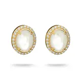 Thomas Sabo H2354-M01-14 Mother-of-Pearl Stud Earrings Gold-Plated Women