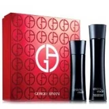 Set cadou Giorgio Armani Black Code, apa de toaleta 75ml + gel de dus 200ml