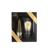 Set cadou Naomi Campbell Queen Of Gold, apa de toaleta 15ml + gel de dus 50ml