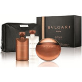 Bvlgari Aqva Amara Darčeková sada, toaletná voda 100ml + balzam po holení 75ml + sprchovací gél 75ml + kozmetická taška 